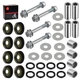 Front Lower A-Arm Bushing Oil Seal Bolt for Suzuki 03-14 Quadsport Z400 LTZ400