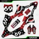 Red Savage Camo Racing Graphics Kit fits 22-25 Kawasaki KX85 Kx112 Decal Kx 85