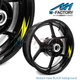 Wheel Decal 17'' Rim Sticker Tape Set For Kawasaki Z800 2013-2018