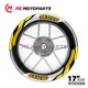 17'' Rim Wheel Sticker Vinyl Decal J07 For Honda CBR600RR CBR650F CBR650R
