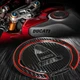 Gas Tank Fuel Cap Cover Guard Pad Panigale 1299/R/S 959/899/Monster Chrome Red