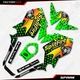 Green Spark Racing Graphic kit fits Honda Grom 2017 2018 2019 2020 MSX125