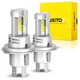 AUXITO H4 9003 HB2 LED Headlight Bulb Error Free Kit High Low Beam 6500K CANBUS