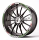 Panigale 1299 moto wheel decals rim stripes Ducati 1199 899 V4 stickers GREEN