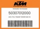 KTM Genuine Adh. Foil Transp. 80X80 Mm 04 - 50307012000