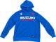 D'COR VISUALS 85-214-4 Suzuki Factory Sweatshirt Blue XL