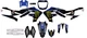 Dcor - 20-50-601 - Complete Kit 21 Factory White Bag Yam - Yamaha YZ450F