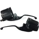 Drag Specialties Matte Black Handlebar Control Kit 0610-2187