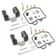 2 Sets Carburetor Rebuild Repair W/ Floats Kit For Honda CX500 GL500 1978-1979