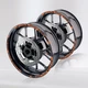 Orange 17'' Rim Wheel Sticker Decal Strip Tape W01B For Yamaha XSR 700