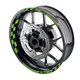 For Honda CBR600RR 2003-2022 17 18 19 20 21 22 Green Wheel Sticker AA01 Kit