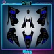 Yamaha YFZ 450R 450X Graphics kit 2014 2016 2018 to 2023 decals stickers ATV UTV