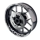 For Yamaha MT07 18 19 20 21 22 17 inch White Rim Decal Wheel Stickers AA01