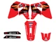 HONDA TEAM 2000-2009 XR 650 XR650 650R XR650R GRAPHICS KIT DECALS MX STICKERS