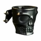 Kruzer Kaddy Skull Perch Mount Cup Holder Black