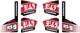 Yoshimura RS-9 Decal Sticker Set 6pcs For Honda CRF450R-S 2022 RS9-NB004