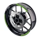 Green LINE 17 inch Edge Rim Sticker For Yamaha FZ10 MT-10 18 19 20 21