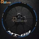 High Quality Motorcycle Wheel Hub Reflective Decal For Yamaha mt09 mt-09 MT 09