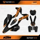 Gray & Orange Shift Graphics Kit fits KTM 13-15 SX SXF XC XCF 125 250 300 450