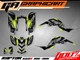 yamaha raptor 660 kit graphics decals stickers atv wrap quad all year raptor660