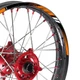 For HONDA XR 400R 96-04 03 02 Wheel Stickers Rim 21" 18" Dirt Bike D01B Orange