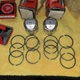 Honda CA,CB,CD,CL 175 SL175 Piston & Rings Size 0.50 Nos Japan 1 Set Spare Rings