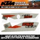 NEW OEM KTM DECAL SET 250 SX-F 2018 79008198004
