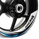 For Yamaha MT10 18-24 23 22 21 20 19 Wheel Inner Rim Stickers 17 inch S01W Aqua