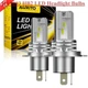 AUXITO H4 9003 LED Headlight Bulbs Super White 100W 10000LM Kit High Low Beam M4