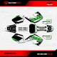 Black & Green Shift Racing Graphics Kit fits Honda Cr125 Cr250 00-01 CR 125 250