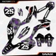 Gray Purple Savage Camo Graphics Kit fit KTM 13-15 SX SXF XC XCF 125 250 300 450