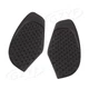 2x Tank Traction Side Pad Gas Knee Grip Decal Black Fit Yamaha YZF R6 2008-2015