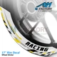 J05 17'' Rim Sticker Strip Tapes Vinyl Decal For Yamaha FZ09 FZ6R FZ10 FZS600