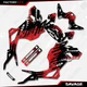 UK only Red Savage Graphic Sticker kit fit Honda Grom 2017 2018 2019 2020 MSX125