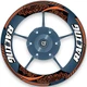 Orange Racing Decal Wheel Sticker 17 inch BP03 For Suzuki SV 650X 19 20