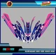 KAWASAKI 800 sxr 2003 2012 Jet Ski  Set Decals stickers Gr&aacute;phics kit