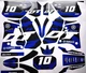 YAMAHA DT 125 1991 2003 4BL DE03 GYTR 11 DECOR DECAL Sticker