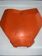 KTM ORANGE FRONT NUMBER PLATE 125 250 350 450 300 500 SX-F XC XC-F 19 20 21 22