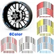 FIT FOR YAMAHA MT-09 TRACER MOTORCYCLE RIM STRIPES WHEEL DECALS TAPE STICKERS