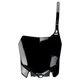 UFO Honda CRF250/450 Black Front Number Plate HO04656