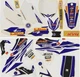 N-Style VMS Yamaha Graphics Kit w- Seat Cover '14-'17 YZ450F