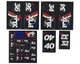Fox Suspension Heritage Decal Kit for Forks & Shocks (Red/White/Blue)