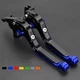 For Yamaha YZF R1 1999-2025 YZF R1M/S Adjustable Folding Clutch Brake Levers Set