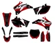 Fits Yamaha YZF250-450 2006 to 2009 yzf450 yz250f graphic kit stickers YZF