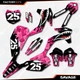 Pink Savage Camo Graphics Kit fits KTM 13-15 SX SXF XC XCF 125 200 250 300 450
