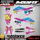 Full custom graphic kit fits Husqvarna TC 85 2018 2019 2020 2021 PEAK style 