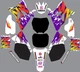Old School Graphics for Yamaha YZ 125 250 YZ250 YZ125 2002-2014 Decals