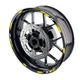 D01B For Aprilia TUONO 1000 02-05 Yellow Wheel Sticker 04 03