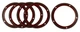 1999-2017 Harley-Davidson FL FX Derby Cover Gasket w/Bead JGI-25416-99-F 5 Pack