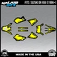 Graphics Kit for Suzuki DR650 (All Years) DR 650 Ember Series - YELLOW